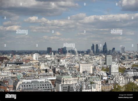 London Skyline, aerial views Stock Photo - Alamy