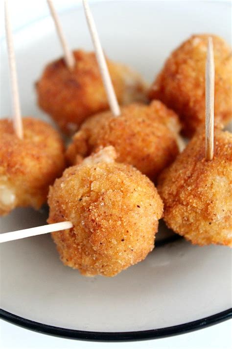 Pub-Style Spicy Fried Cheese Balls | AllFreeCopycatRecipes.com