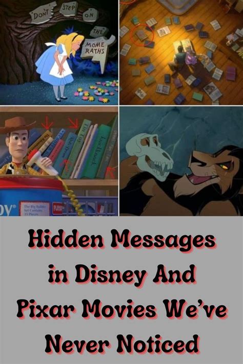 Hidden Messages in Disney And Pixar Movies We’ve Never Noticed | Pixar movies, Hidden messages ...