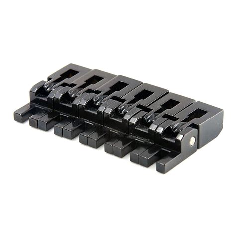 Floyd Rose Special Tremolo Bridge Saddles Set of 6 (Black) - Glued to Music