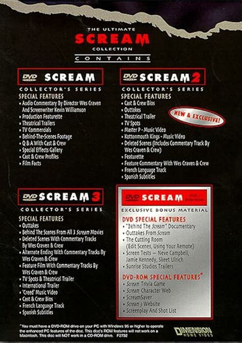 Ultimate Scream Trilogy Collection, The (DVD 2000) | DVD Empire