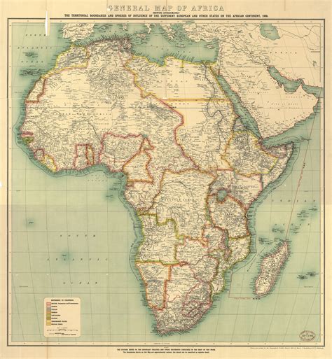 Map Of Africa 1600