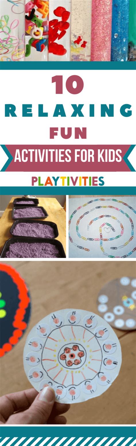 10 Powerful and Relaxing Activities for Kids - PLAYTIVITIES