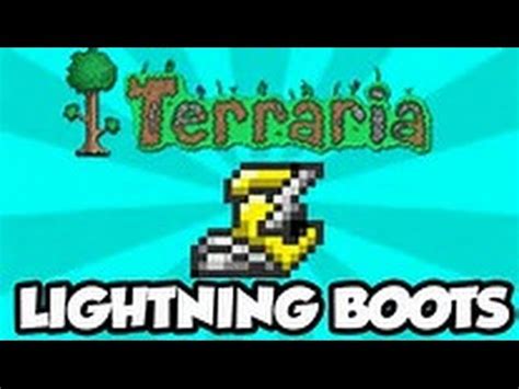 Terraria- How to make Lightning Boots - YouTube