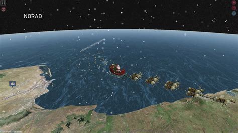 NORAD Tracks Santa's Christmas Eve route for 68th year