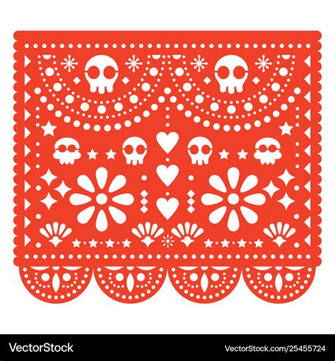 Papel Picado Skull Template See More Ideas About Skull, Skull Coloring ...