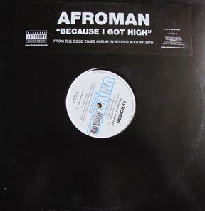 Amazon.com: Joseph Afroman Foreman: Afroman: Because I Got High: Music