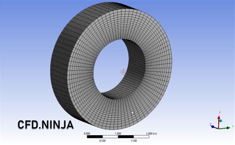 Ansys Meshing - Hexahedral Mesh - CFD.NINJA