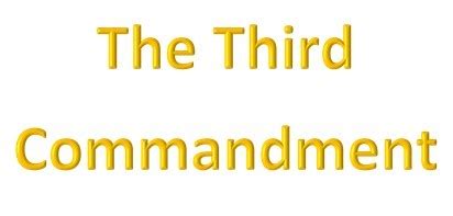 The Third Commandment – claytonwillis.com