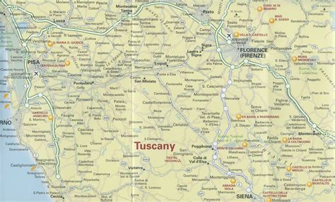 map of tuscany - Google Search