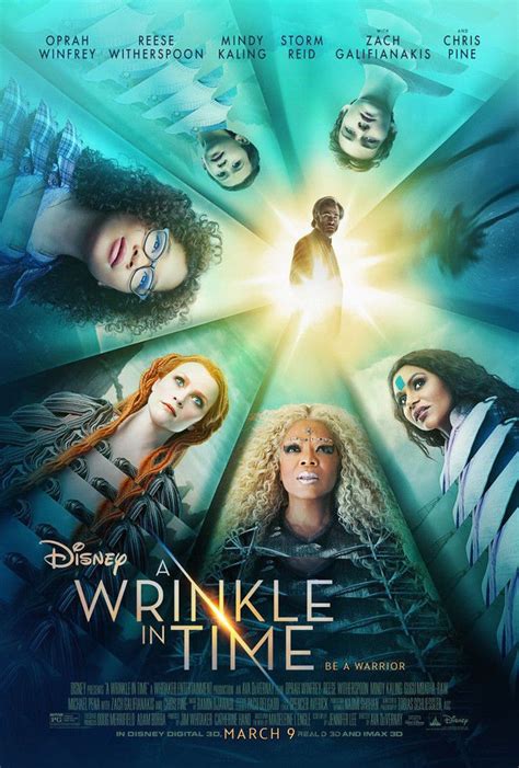 A WRINKLE IN TIME MOVIE POSTER 2 Sided ORIGINAL FINAL 27x40 CHRIS PINE ...