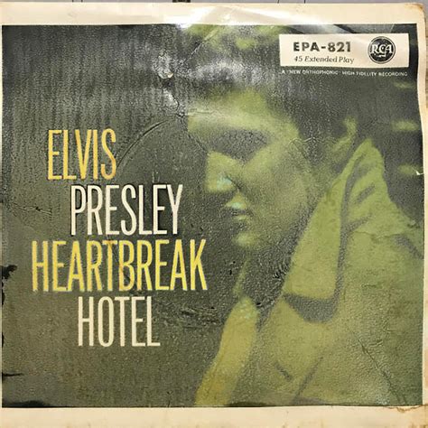 Elvis Presley – Heartbreak Hotel (1958, Vinyl) - Discogs