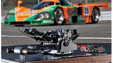 This replica engine of the Le Mans-winning Mazda 787B is every petrolhead's dream toy! - AutoBuzz.my