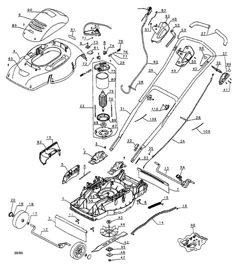 Black And Decker Electric Lawn Mower Replacement Parts | Reviewmotors.co