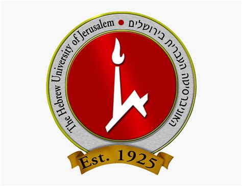 The Hebrew University Logo - Hebrew University Of Jerusalem , Free Transparent Clipart - ClipartKey