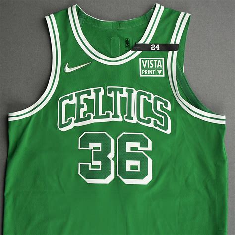 Marcus Smart - Boston Celtics - Game-Worn City Edition Jersey - Scored Team-High 29 Points ...