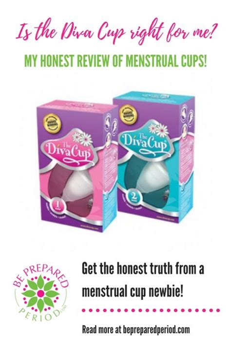 DivaCup Review - Be Prepared. Period Feminine Blog