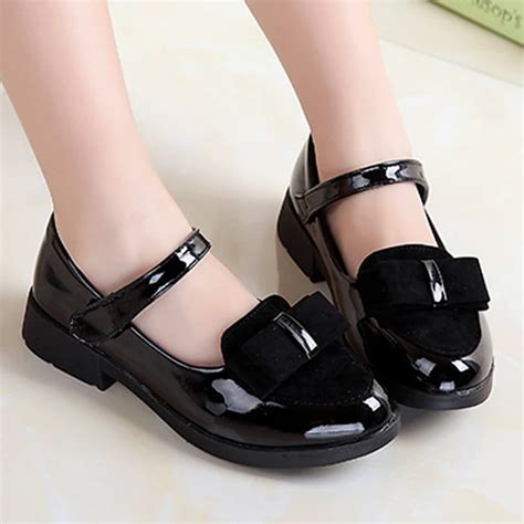 Big Kids Girls Shoes Fashion Princess Slip on Leather Sandals For Girls ...