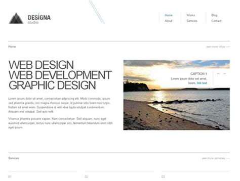 80+ Free Responsive HTML5 CSS3 Website Templates - DzineWatch