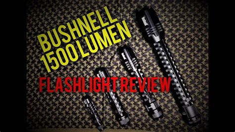 Bushnell PRO 1500 LUMEN Flashlight REVIEW - YouTube