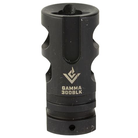 AERO PRECISION GAMMA 300 BLACKOUT MUZZLE BRAKE BLACK NITRIDE 5/8X24 ...