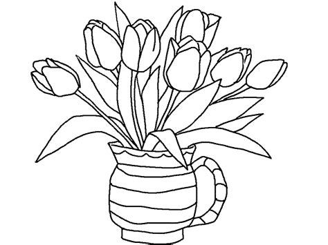 Gambar Bunga Untuk Mewarna Cara Praktis Mewarnai Bunga Contoh Sketsa - Riset