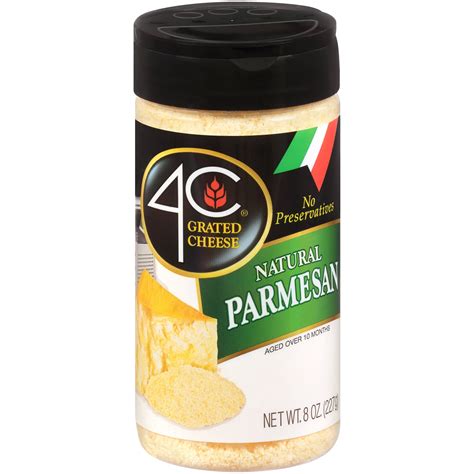 4C Imported Parmesan Grated Cheese, 8 oz - Walmart.com