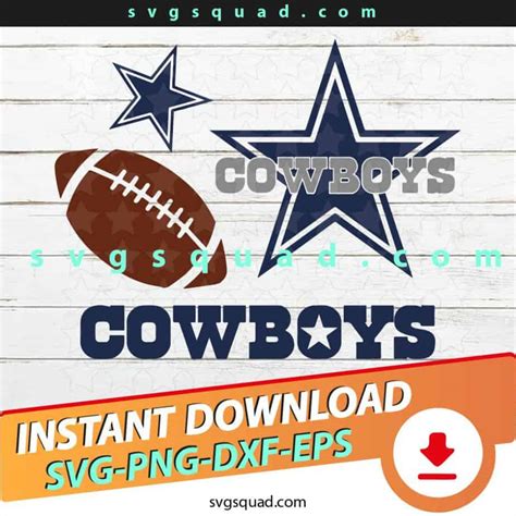 Dallas Cowboys SVG bundle logo, Dallas Cowboys Svg Eps Png Dxf ...