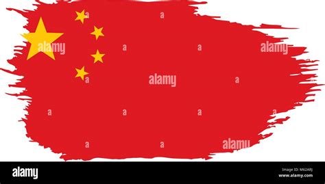 China flag, vector illustration Stock Vector Image & Art - Alamy