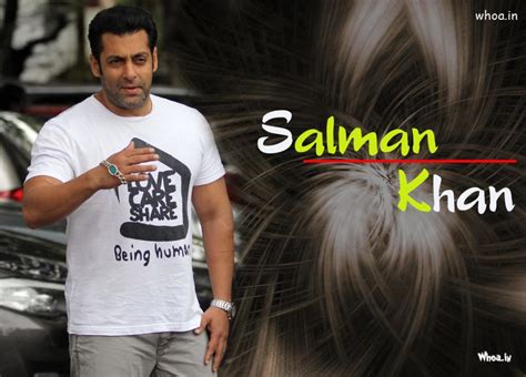 Salman Khan In Being Human T-Shirt