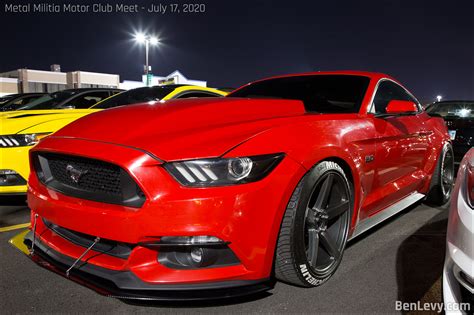 Red Ford Mustang GT - BenLevy.com