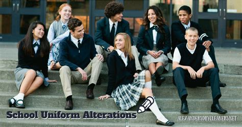 School Uniform Alterations - Alexander's Dry Cleaners