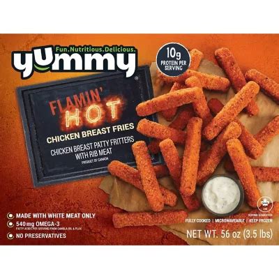 Yummy Flamin' Hot Chicken Fries (3.5 lbs.) - Sam's Club