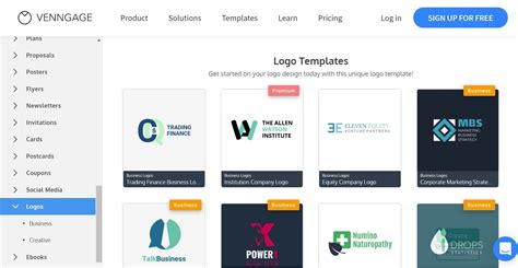 10+ Free Logo Templates and How to Customize Them - Venngage