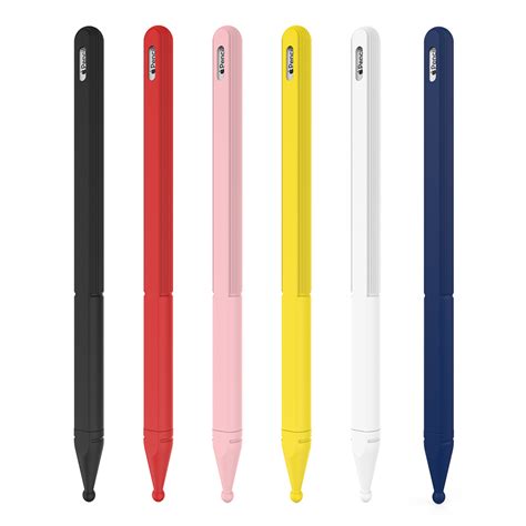 Ultra Thin soft Silicone Shockproof Protective Cover for Apple Pencil ...