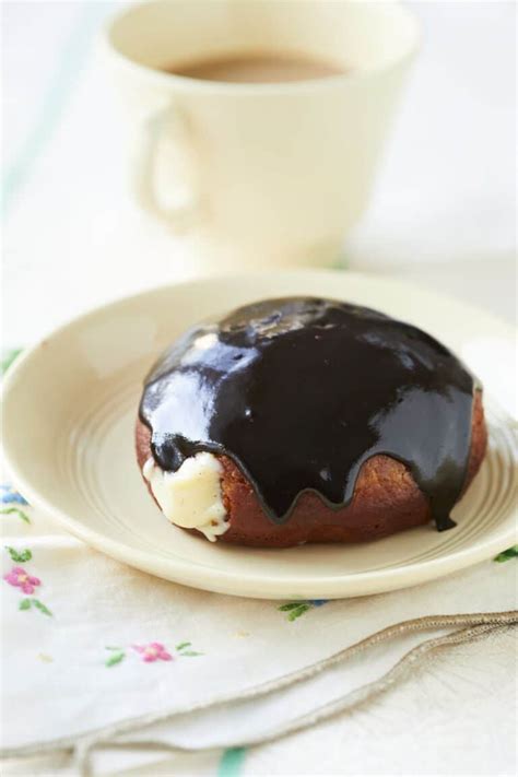 Homemade Boston Cream Donuts Recipe