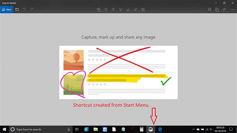 Snip and Sketch shortcuts. Solved - Windows 10 Forums