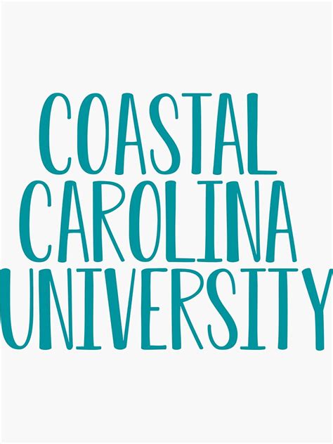 "coastal carolina" Sticker for Sale by samanthaedelman | Redbubble