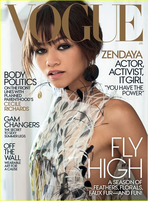 Zendaya - Vogue - July 2017