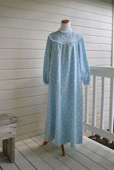 Vintage Lanz of Salzburg Nightgown Granny Gown 80's New