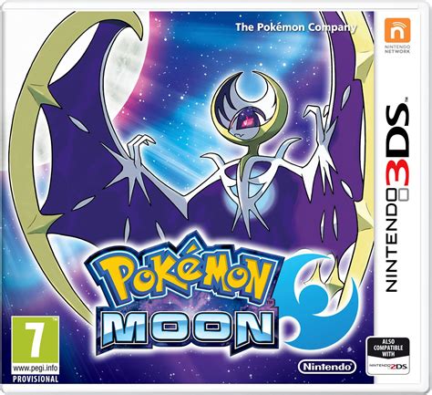 Box Art for Pokémon Sun & Moon [featuring the two legendary Pokémon ...