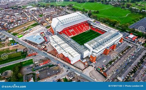 Anfield Road Liverpool Stadion - Gambar Stadion