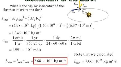 Calculate The Angular Momentum Of The Earth - The Earth Images Revimage.Org