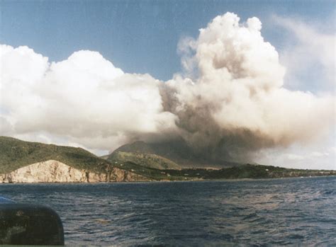 Volcano on Montserrat – West Indies Wear