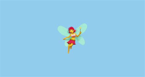 🧚 Fairy Emoji on Apple iOS 11.1