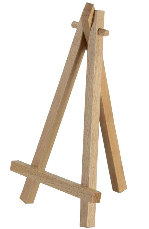 Miniature Wooden Easel for Advertising Small Merchandise