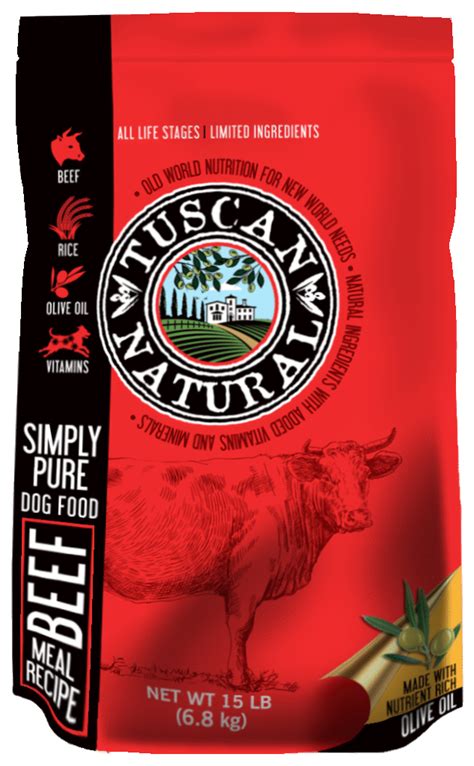 Tuscan Natural – Dog – Simply Pure – Beef Meal – Western Feed and Pet ...