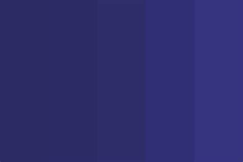 Deep Indigo Blues Color Palette