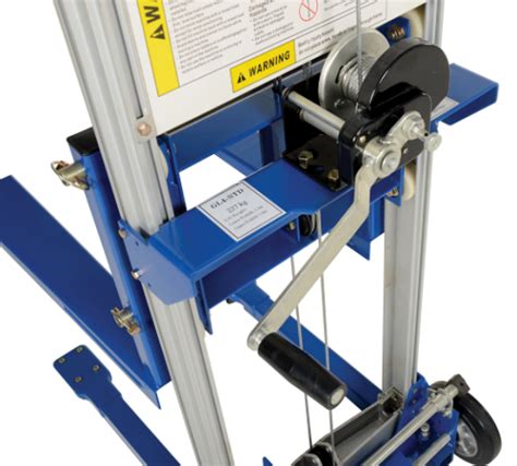 Hand Winch Lift Truck - Genie Style