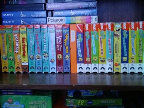 My SpongeBob VHS Tapes | SpongeBob SquarePants Amino